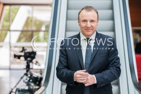 Briefing prezesa TVP Jacka Kurskiego w Warszawie