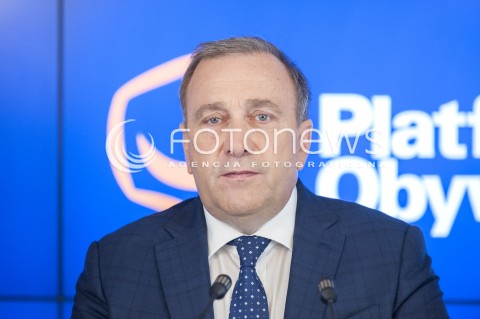  12.07.2018 WARSZAWA<br />KONFERENCJE POLITYKOW<br />N/Z GRZEGORZ SCHETYNA<br /> 