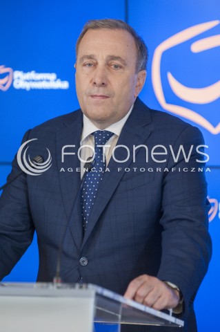  12.07.2018 WARSZAWA<br />KONFERENCJE POLITYKOW<br />N/Z GRZEGORZ SCHETYNA<br /> 