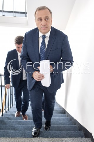  12.07.2018 WARSZAWA<br />KONFERENCJE POLITYKOW<br />N/Z GRZEGORZ SCHETYNA<br /> 