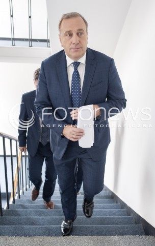  12.07.2018 WARSZAWA<br />KONFERENCJE POLITYKOW<br />N/Z GRZEGORZ SCHETYNA<br /> 