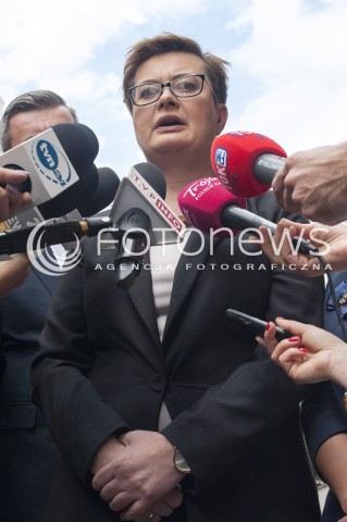 12.07.2018 WARSZAWA<br />KONFERENCJE POLITYKOW<br />N/Z KATARZYNA LUBNAUER<br /> 