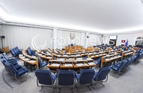  12.07.2018 WARSZAWA SENAT<br />SZCZYT PRZEWODNICZACYCH PARLAMENTOW<br />N/Z SALA PLENARNA SENATU<br /> 