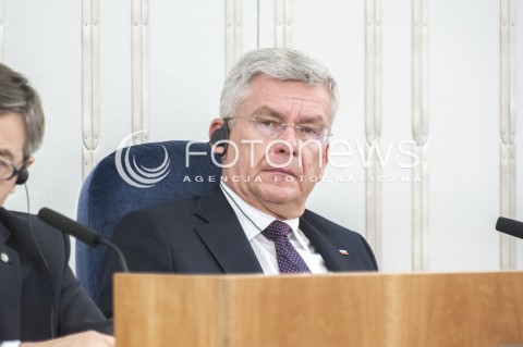  12.07.2018 WARSZAWA SENAT<br />SZCZYT PRZEWODNICZACYCH PARLAMENTOW<br />N/Z STANISLAW KARCZEWSKI <br /> 