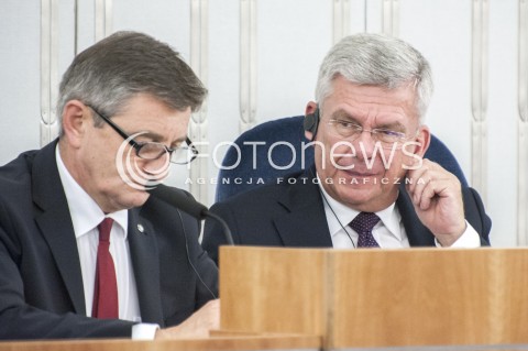 12.07.2018 WARSZAWA SENAT<br />SZCZYT PRZEWODNICZACYCH PARLAMENTOW<br />N/Z STANISLAW KARCZEWSKI MAREK KUCHCINSKI<br /> 