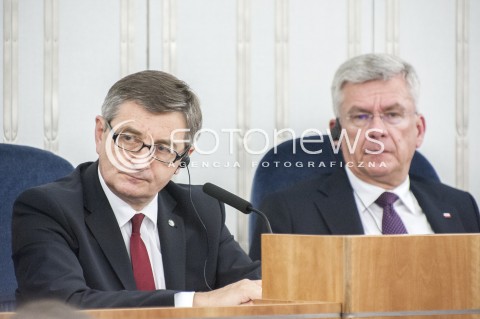  12.07.2018 WARSZAWA SENAT<br />SZCZYT PRZEWODNICZACYCH PARLAMENTOW<br />N/Z STANISLAW KARCZEWSKI MAREK KUCHCINSKI<br /> 