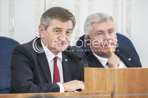  12.07.2018 WARSZAWA SENAT<br />SZCZYT PRZEWODNICZACYCH PARLAMENTOW<br />N/Z STANISLAW KARCZEWSKI MAREK KUCHCINSKI<br /> 