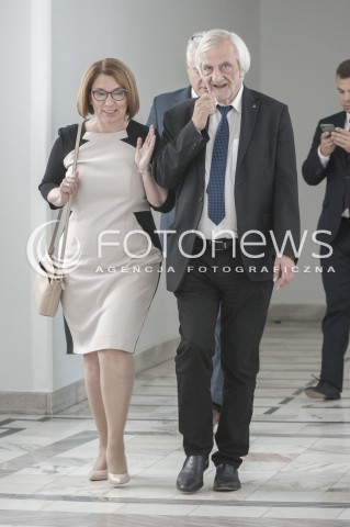  12.07.2018 WARSZAWA SENAT<br />SZCZYT PRZEWODNICZACYCH PARLAMENTOW<br />N/Z RYSZARD TERLECKI BEATA MAZUREK<br /> 