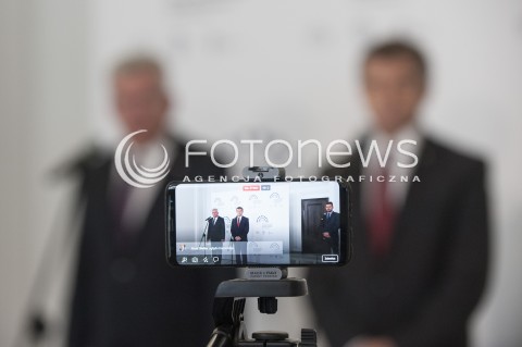  12.07.2018 WARSZAWA SENAT<br />SZCZYT PRZEWODNICZACYCH PARLAMENTOW<br />N/Z STANISLAW KARCZEWSKI MAREK KUCHCINSKI<br /> 