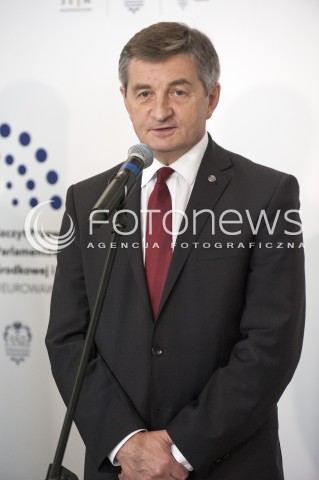  12.07.2018 WARSZAWA SENAT<br />SZCZYT PRZEWODNICZACYCH PARLAMENTOW<br />N/Z MAREK KUCHCINSKI<br /> 