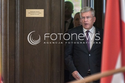  12.07.2018 WARSZAWA SENAT<br />SZCZYT PRZEWODNICZACYCH PARLAMENTOW<br />N/Z STANISLAW KARCZEWSKI <br /> 