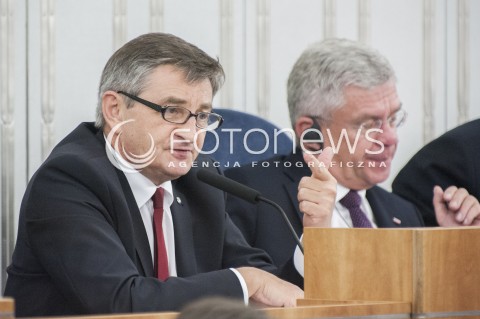  12.07.2018 WARSZAWA SENAT<br />SZCZYT PRZEWODNICZACYCH PARLAMENTOW<br />N/Z STANISLAW KARCZEWSKI MAREK KUCHCINSKI<br /> 