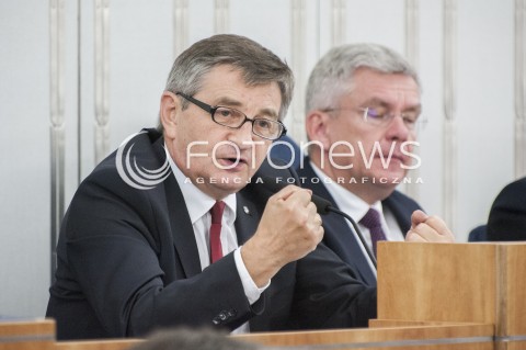  12.07.2018 WARSZAWA SENAT<br />SZCZYT PRZEWODNICZACYCH PARLAMENTOW<br />N/Z STANISLAW KARCZEWSKI MAREK KUCHCINSKI<br /> 