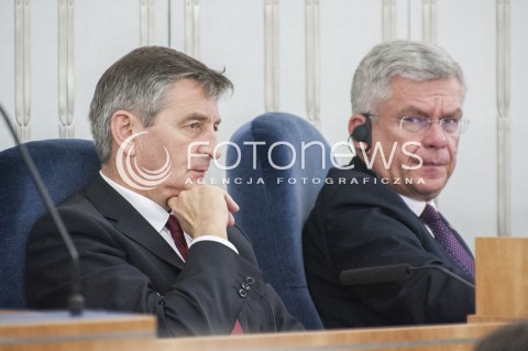  12.07.2018 WARSZAWA SENAT<br />SZCZYT PRZEWODNICZACYCH PARLAMENTOW<br />N/Z STANISLAW KARCZEWSKI MAREK KUCHCINSKI<br /> 