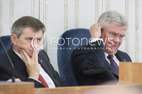  12.07.2018 WARSZAWA SENAT<br />SZCZYT PRZEWODNICZACYCH PARLAMENTOW<br />N/Z STANISLAW KARCZEWSKI MAREK KUCHCINSKI<br /> 