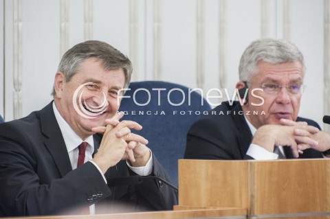  12.07.2018 WARSZAWA SENAT<br />SZCZYT PRZEWODNICZACYCH PARLAMENTOW<br />N/Z STANISLAW KARCZEWSKI MAREK KUCHCINSKI<br /> 