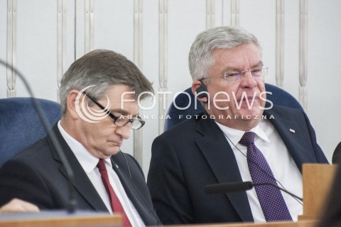  12.07.2018 WARSZAWA SENAT<br />SZCZYT PRZEWODNICZACYCH PARLAMENTOW<br />N/Z STANISLAW KARCZEWSKI MAREK KUCHCINSKI<br /> 