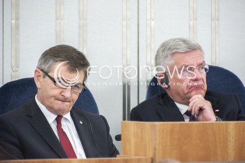  12.07.2018 WARSZAWA SENAT<br />SZCZYT PRZEWODNICZACYCH PARLAMENTOW<br />N/Z STANISLAW KARCZEWSKI MAREK KUCHCINSKI<br /> 