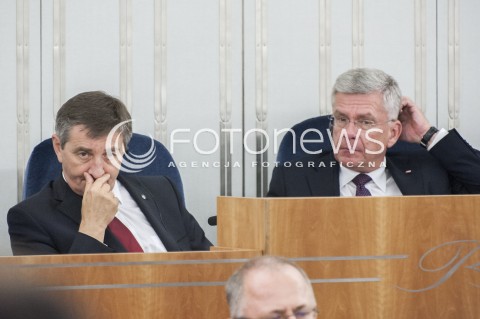  12.07.2018 WARSZAWA SENAT<br />SZCZYT PRZEWODNICZACYCH PARLAMENTOW<br />N/Z STANISLAW KARCZEWSKI MAREK KUCHCINSKI<br /> 