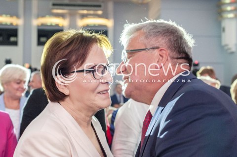  13.07.2018 WARSZAWA <br />UROCZYSTE POSIEDZENIE KLUBU PO I NOWOCZESNA<br />BOJKOT ZGROMADZENIA NARODOWEGO <br />N/Z EWA KOPACZ BRONISLAW KOMOROWSKI<br /> 