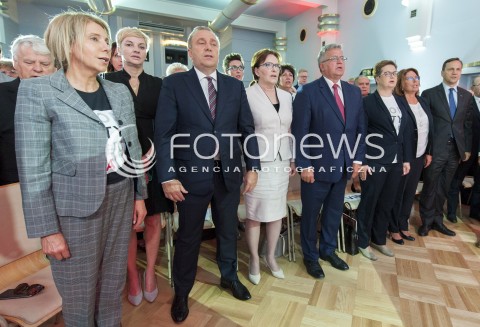  13.07.2018 WARSZAWA <br />UROCZYSTE POSIEDZENIE KLUBU PO I NOWOCZESNA<br />BOJKOT ZGROMADZENIA NARODOWEGO <br />N/Z GRZEGORZ SCHETYNA EWA KOPACZ BRONISLAW KOMOROWSKI KATARZYNA LUBNAUER MALGORZATA KIDAWA BLONSKA RADOSLAW SIKORSKI BARBARA DOLNIAK<br /> 