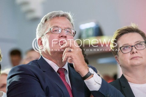  13.07.2018 WARSZAWA <br />UROCZYSTE POSIEDZENIE KLUBU PO I NOWOCZESNA<br />BOJKOT ZGROMADZENIA NARODOWEGO <br />N/Z BRONISLAW KOMOROWSKI KATARZYNA LUBNAUER<br /> 