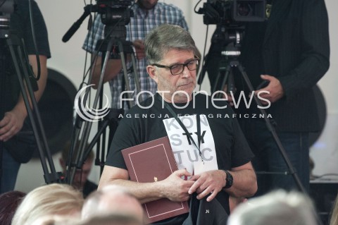  13.07.2018 WARSZAWA <br />UROCZYSTE POSIEDZENIE KLUBU PO I NOWOCZESNA<br />BOJKOT ZGROMADZENIA NARODOWEGO <br />N/Z MAREK RUCINSKI<br /> 