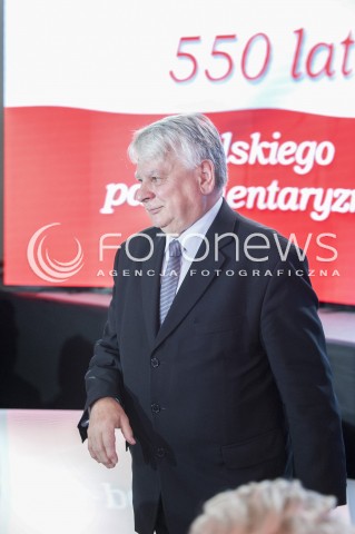  13.07.2018 WARSZAWA <br />UROCZYSTE POSIEDZENIE KLUBU PO I NOWOCZESNA<br />BOJKOT ZGROMADZENIA NARODOWEGO <br />N/Z BOGDAN BORUSEWICZ<br /> 