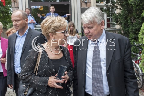  13.07.2018 WARSZAWA <br />UROCZYSTE POSIEDZENIE KLUBU PO I NOWOCZESNA<br />BOJKOT ZGROMADZENIA NARODOWEGO <br />N/Z BOGDAN BORUSEWICZ ELZBIETA RADZISZEWSKA<br /> 