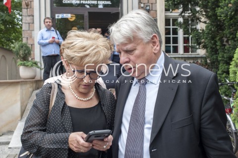  13.07.2018 WARSZAWA <br />UROCZYSTE POSIEDZENIE KLUBU PO I NOWOCZESNA<br />BOJKOT ZGROMADZENIA NARODOWEGO <br />N/Z BOGDAN BORUSEWICZ ELZBIETA RADZISZEWSKA<br /> 