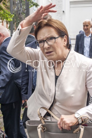  13.07.2018 WARSZAWA <br />UROCZYSTE POSIEDZENIE KLUBU PO I NOWOCZESNA<br />BOJKOT ZGROMADZENIA NARODOWEGO <br />N/Z EWA KOPACZ<br /> 