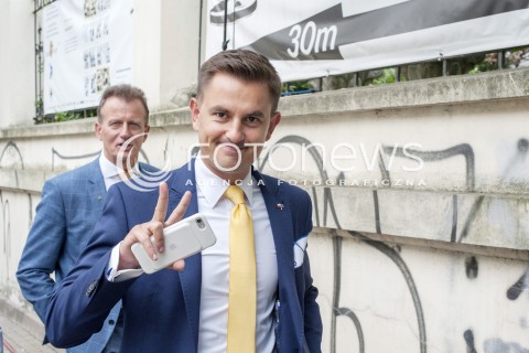  13.07.2018 WARSZAWA <br />UROCZYSTE POSIEDZENIE KLUBU PO I NOWOCZESNA<br />BOJKOT ZGROMADZENIA NARODOWEGO <br />N/Z ARKADIUSZ MYRCHA<br /> 