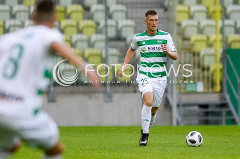  13.07.2018 GDANSK<br />
PILKA NOZNA - SPARING<br />
MECZ LECHIA GDANSK - ASTERAS TRIPOLIS<br />
N/Z MICHAL NALEPA SYLWETKA<br />
 