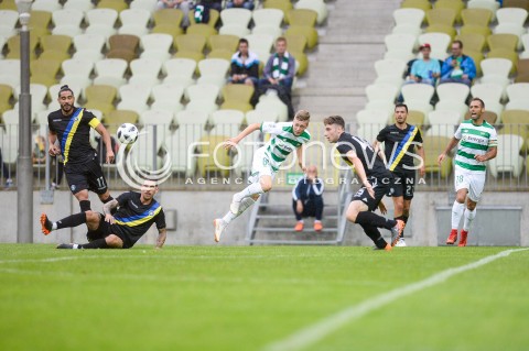  13.07.2018 GDANSK<br />
PILKA NOZNA - SPARING<br />
MECZ LECHIA GDANSK - ASTERAS TRIPOLIS<br />
N/Z MATEUSZ SOPOCKO FLAVIO PAIXAO<br />
 