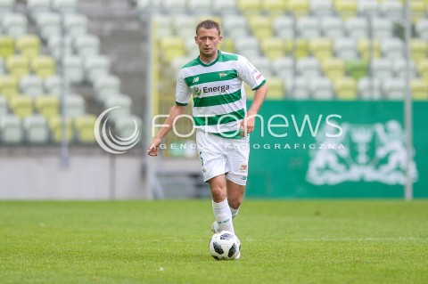  13.07.2018 GDANSK<br />
PILKA NOZNA - SPARING<br />
MECZ LECHIA GDANSK - ASTERAS TRIPOLIS<br />
N/Z JAROSLAW KUBICKI SYLWETKA<br />
 