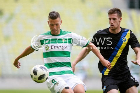  13.07.2018 GDANSK<br />
PILKA NOZNA - SPARING<br />
MECZ LECHIA GDANSK - ASTERAS TRIPOLIS<br />
N/Z MICHAL MAK PORTRET<br />
 