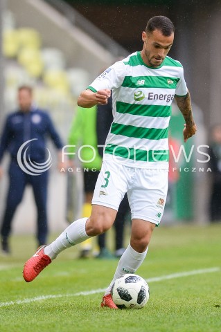  13.07.2018 GDANSK<br />
PILKA NOZNA - SPARING<br />
MECZ LECHIA GDANSK - ASTERAS TRIPOLIS<br />
N/Z JOAO NUNES SYLWETKA<br />
 