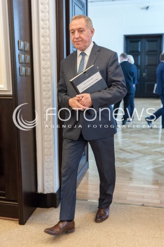  17.07.2018 WARSZAWA<br />POSIEDZENIE RADY MINISTROW<br />N/Z HENRYK KOWALCZYK<br /> 
