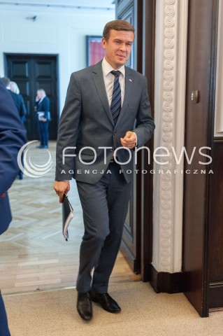  17.07.2018 WARSZAWA<br />POSIEDZENIE RADY MINISTROW<br />N/Z WITOLD BANKA<br /> 