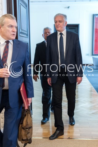  17.07.2018 WARSZAWA<br />POSIEDZENIE RADY MINISTROW<br />N/Z JAROSLAW GOWIN<br /> 
