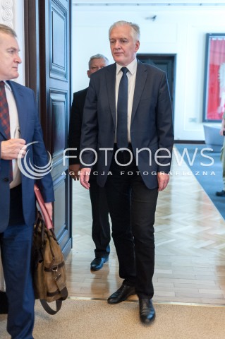  17.07.2018 WARSZAWA<br />POSIEDZENIE RADY MINISTROW<br />N/Z JAROSLAW GOWIN<br /> 