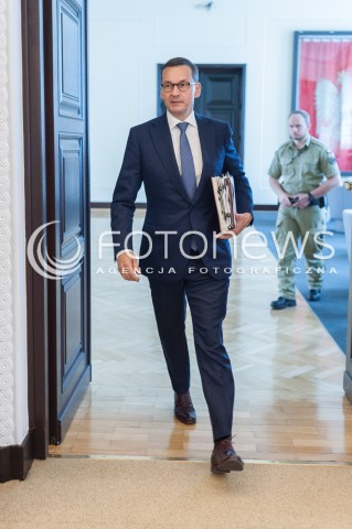  17.07.2018 WARSZAWA<br />POSIEDZENIE RADY MINISTROW<br />N/Z PREMIER MATEUSZ MORAWIECKI<br /> 