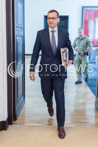  17.07.2018 WARSZAWA<br />POSIEDZENIE RADY MINISTROW<br />N/Z PREMIER MATEUSZ MORAWIECKI<br /> 