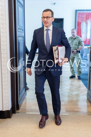  17.07.2018 WARSZAWA<br />POSIEDZENIE RADY MINISTROW<br />N/Z PREMIER MATEUSZ MORAWIECKI<br /> 