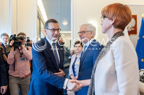  17.07.2018 WARSZAWA<br />POSIEDZENIE RADY MINISTROW<br />N/Z PREMIER MATEUSZ MORAWIECKI ELZBIETA RAFALSKA JACEK CZAPUTOWICZ<br /> 