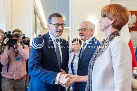  17.07.2018 WARSZAWA<br />POSIEDZENIE RADY MINISTROW<br />N/Z PREMIER MATEUSZ MORAWIECKI ELZBIETA RAFALSKA JACEK CZAPUTOWICZ<br /> 