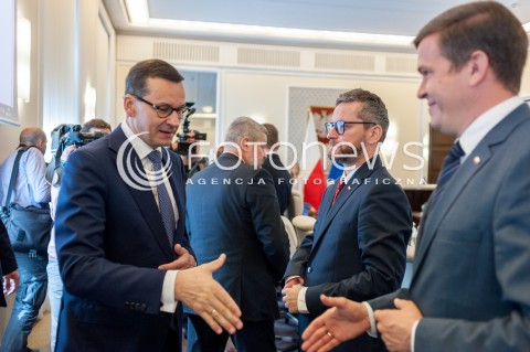  17.07.2018 WARSZAWA<br />POSIEDZENIE RADY MINISTROW<br />N/Z PREMIER MATEUSZ MORAWIECKI WITOLD BANKA<br /> 