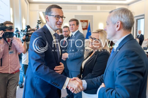  17.07.2018 WARSZAWA<br />POSIEDZENIE RADY MINISTROW<br />N/Z PREMIER MATEUSZ MORAWIECKI MAREK ZAGORSKI BEATA KEMPA<br /> 