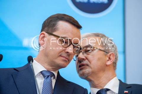  17.07.2018 WARSZAWA<br />KONFERENCJA DOSTEPNOSC PLUS<br />N/Z PREMIER MATEUSZ MORAWIECKI JERZY KWIECINSKI<br /> 