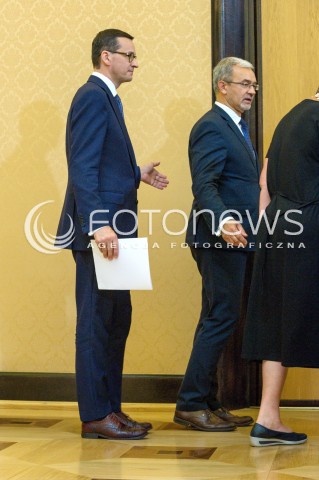  17.07.2018 WARSZAWA<br />KONFERENCJA DOSTEPNOSC PLUS<br />N/Z PREMIER MATEUSZ MORAWIECKI JERZY KWIECINSKI<br /> 